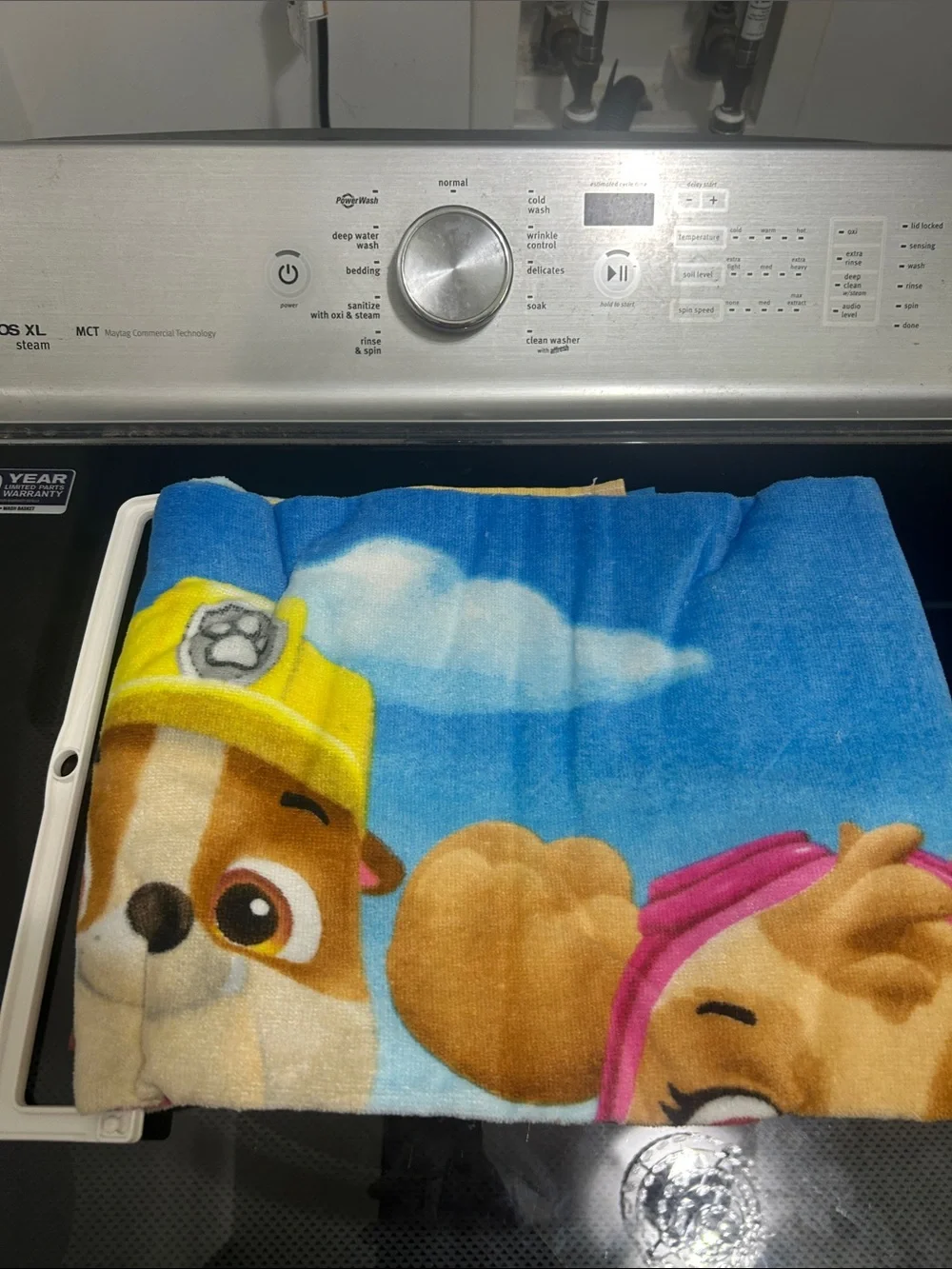 Kids paw patrol 100% cotton beach towel for swimming unisex boy girl neutral